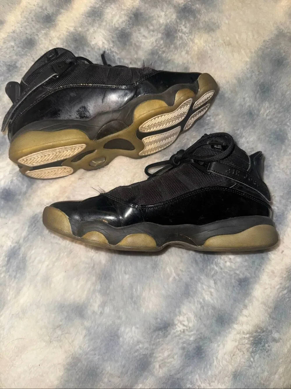 Nike Air Jordan 6 rings sneakers size 7.5